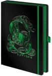 HARRY POTTER Notizbuch (Slytherin Design) A5 Notizbuch und Journal mit Glanzpr&auml;gung