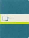 Moleskine Cahier Journal, 3er-Set Notizb&uuml;cher mit blanken Seiten, Kartoneinband mit