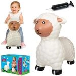 JAMARA 460590 H&uuml;pftier Schaf HoppyDoo - Spielzeug f&uuml;r Kinder, H&uuml;pfspielzeug Baby