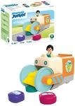 PLAYMOBIL | JUNIOR | Spa&szlig;iges M&uuml;llsammelfahrzeug | Spielzeug ab 1 Jahr | F&ouml;rdert