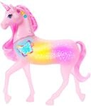 Barbie funkelnd leuchtendes Einhorn mit 20 interaktiven Kombinationen aus