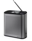 SHARP DR-P530(GY) Osaka Tragbares Digitalradio &ndash; DAB+/FM, Bluetooth 5.3, BestTune,