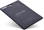 InLine Wallet Finder, Kompatibel mit Apple Wo ist? (nur iOS/Air Tag), Tracker, smarte