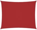 vidaXL Sonnensegel Oxford-Gewebe Rechteckig 2x3,5 m Rot