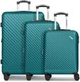 CHECK.IN Koffer-Set 3-teilig f&uuml;r Damen und Herren | Reise-Trolleys 52 x 30 x...