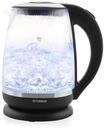 HYUNDAI ELECTRONICS VK 745 Glas Wasserkocher I 2 200 W I 2 Liter I Beleuchtung I