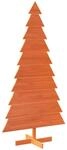 vidaXL Weihnachtsbaum, Tannenbaum Holz zum Schm&uuml;cken, Christbaum Holzbaum DIY
