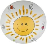 Niermann Standby Kunststoff Deckenleuchte"Sunny" 681,Gelb, Mehrfarbig, Wei&szlig;