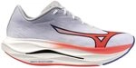 Mizuno Laufschuhe Wave Rebellion Flash 3 f&uuml;r Herren, Polyurethan, Wei&szlig;