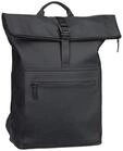 Jost Laptoprucksack Freizeitrucksack mit Laptopfach Halmstad Courier Backpack Black