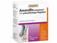 Amorolfin-ratiopharm 5% wirkstoffhaltiger Nagellack: Medizinischer Nagellack -