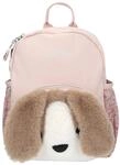 Depesche 13128 Princess Mimi Milo - Rucksack in Rosa, mit Hunde Motiv, Schlappohren