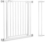 hauck Standard T&uuml;rschutzgitter ohne Bohren mit 9 cm Verl&auml;ngerung, White 