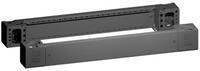VX Sockel-Eckst&uuml;ck mit Sockel-Blende, vorne und hinten, H: 100 mm, f&uuml;r B: 800...