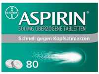 Aspirin 500 mg überzogene Tabletten - Kopfschmerztabletten bei leichten bis...