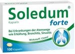 Soledum Kapseln forte | 100 Kapseln | Erk&auml;ltungskapseln mit Cineol bei Entz&uuml;ndungen