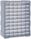 vidaXL Multi-Schubladen-Organizer mit 60 Schubladen 38x16x47,5 cm