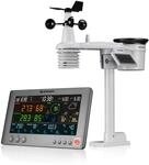 Bresser Smarte Tuya Profi-Wetterstation mit 7-in-1-Sensor, Luftqualit&auml;tsmonitor,