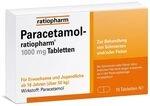 Paracetamol-ratiopharm 1000 mg Tabletten: Der gut vertr&auml;gliche Klassiker hilft