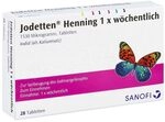 Jodetten Henning 1 x w&ouml;chentlich Tabletten, 28 St.