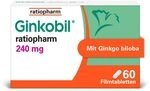 Ginkobil&reg; ratiopharm 240 mg Filmtabletten, 60 Filmtabletten