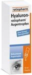Hyaluron-ratiopharm&reg; Augentropfen: F&uuml;r die Befeuchtung von trockenen,...