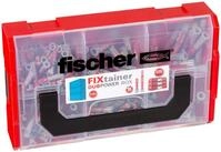 fischer FixTainer DuoPower kurz / lang, D&uuml;belbox mit 210 DuoPower D&uuml;beln (80 Stk. 6