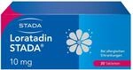 Loratadin STADA 10 mg, zur symptomatischen Behandlung allergischer Rhinitis