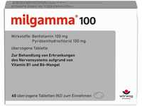 Milgamma® 100 mg überzogene Vitamin B1 Tabletten mit Benfotiamin B1 (eine