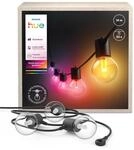 Philips Hue Festavia Globe Au&szlig;enlichterkette, 14m, 20 Lampenkugeln | White & Color
