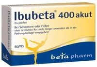 Ibubeta 400 akut - 400 mg Ibuprofen Filmtabletten - Schmerztabletten gegen...