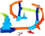 Hot Wheels Stunt Tracks Korkenzieher-Absprung Champion | Streckenset & 1:64