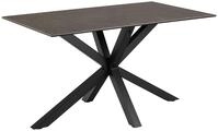 AC Design Furniture Heather Rechteckiger Esstisch f&uuml;r 4 Personen, Tischplatte...
