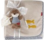 Fehn Kuscheldecke Otter Theo &ndash; Anschmiegsame Schmusedecke | optimal zum Kuscheln,