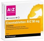 Eisentabletten AbZ 50 mg Filmtabletten,100 St&uuml;ck, bei Eisenmangel | Zum...