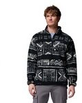 Columbia Rugged Ridge High Pile Half Zip, L, Black Deschutes Days