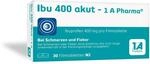 Ibu 400 akut - 1 A Pharma, 400 mg Tabletten mit Ibuprofen (30 Stck.): Bei...