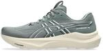 ASICS Herren GT-2000 14 Laufschuhe, Monument/Wei&szlig;, 42 EU