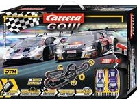 Carrera GO!!! DTM Speed Giants | Rennbahn 1:43, 8,9 m mit 2 Loopings | Audi R8 LMS