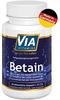 Betain HCL 425 mg pro Kapsel, 60 vegane Kapseln, ohne Zusätze, über 30.000