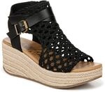 Blowfish Malibu Damen Lorrah Keilsandalen, Schwarz, Mittel Fit, EU 36