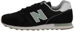 New Balance Damen Sneakers, Schwarz, 37.5 EU