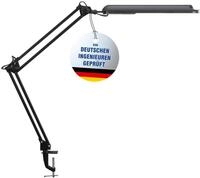 MAUL LED Schreibtischlampe MAULatlantic | LED Lampe mit Klemmfu&szlig; | Tageslichtlampe