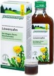 Schoenenberger - L&ouml;wenzahn naturreiner Heilpflanzensaft - 1x 200 ml Glasflasche -