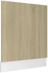 vidaXL Geschirrsp&uuml;lerblende Lyon Sonoma-Eiche 59,5x3x67 cm Holzwerkstoff