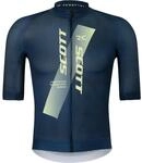 Scott RC Pro Fahrradtrikot Kurzarm blau/gelb 2026