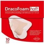 DRACOFOAM Haft Schaumstoff Wundaufl.7,5x7,5 cm 10 St
