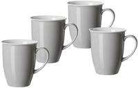 Kaffeebecher-Set Doppio, 4-teilig, Grau
