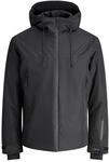 JACK & JONES Herren Jcofusion Technical Jacket Sn, Black, x_l