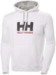 Helly Hansen Herren HH Logo Hoodie, Wei&szlig;, L